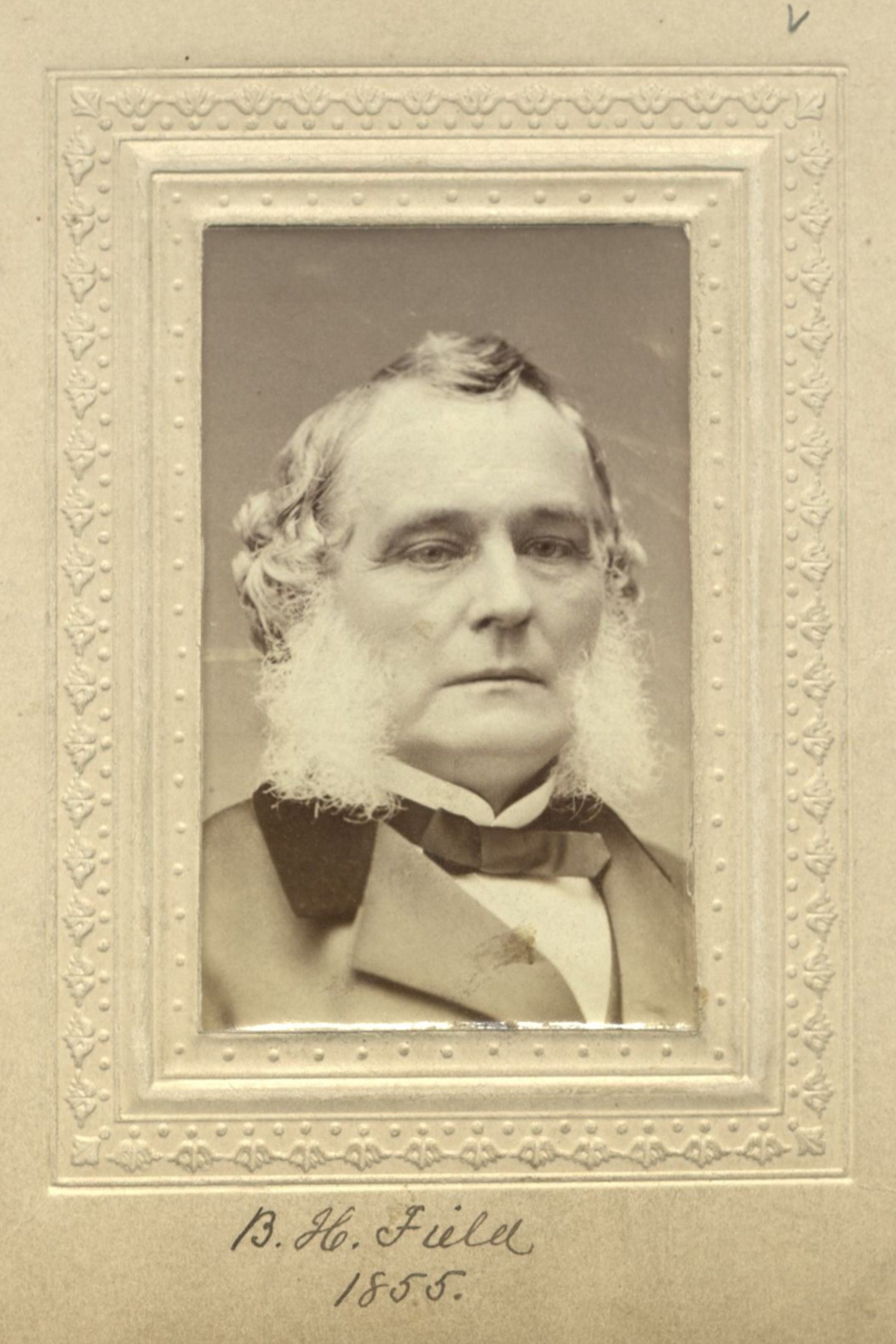 Member portrait of Benjamin H. Field